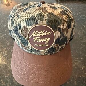 NUTHIN FANCY COLLECTION PIONEER ATKINS Trucker Snapback Hat